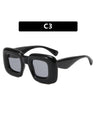Irregular Full-rim Square Fashion Glasses