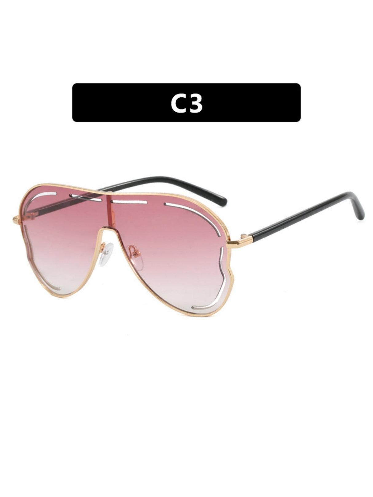 Oversized Aviator Sunglasses