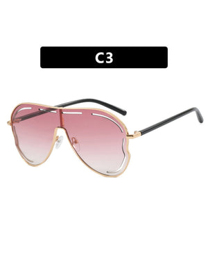 Oversized Aviator Sunglasses
