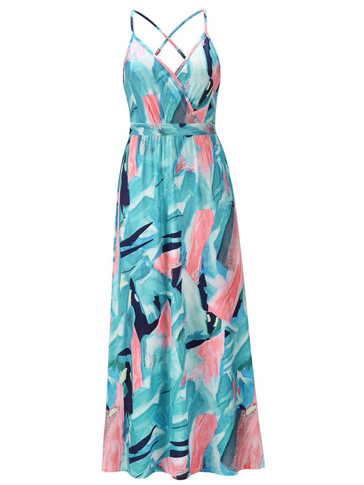 Robes maxi bohèmes à imprimé floral