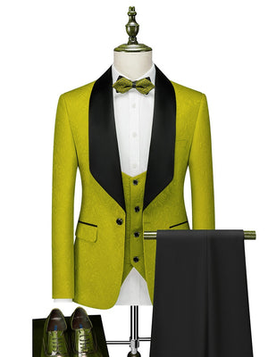 Business Leisure Suit Set 3-piece Sets