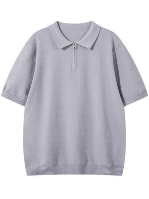 Old Money Style Leisure Polo Shirts