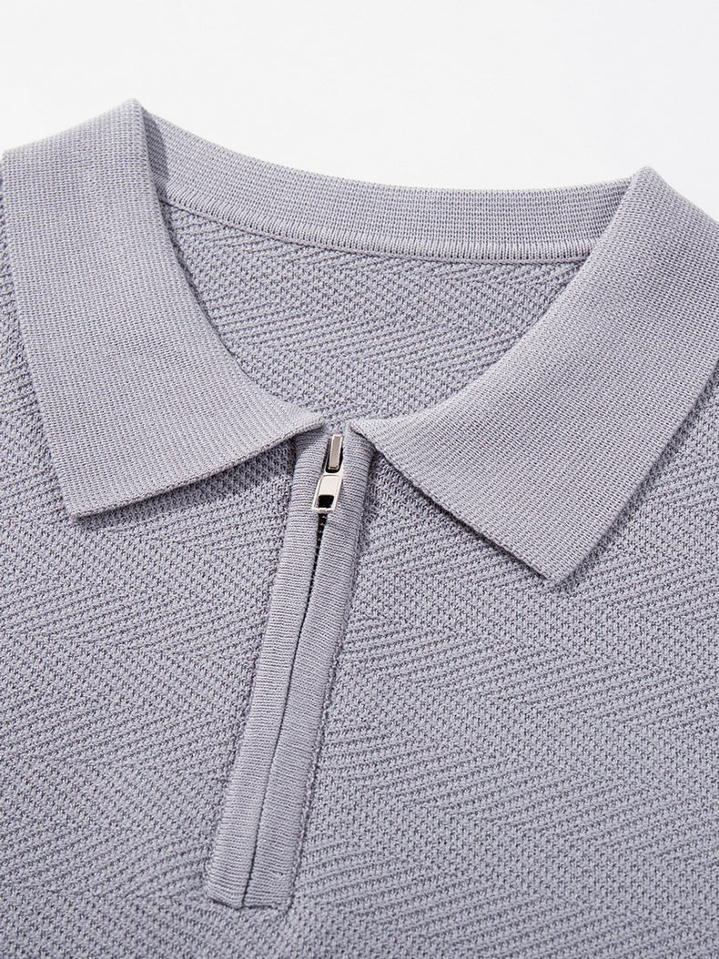 Old Money Style Leisure Polo Shirts