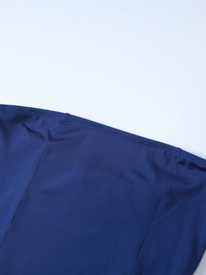 Tube Top Multi-layer Ruffles Hip-hugging Parties Maxi Dresses