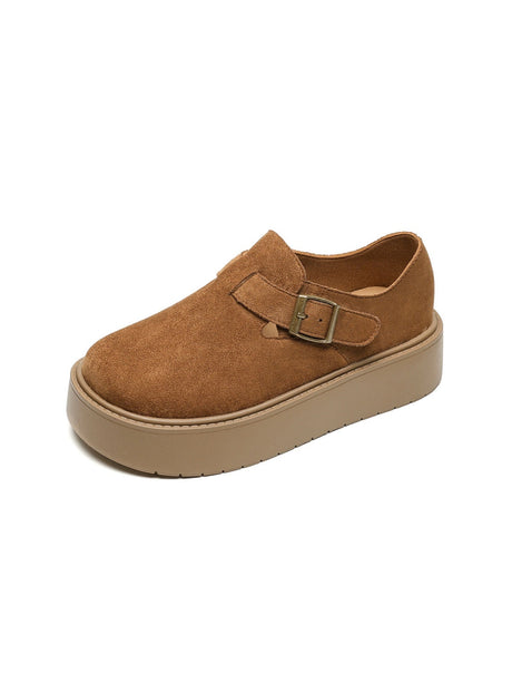 Liber Spring and autumn women's thick-soled flat shoes