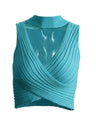 Liber Summer Women's Backless Harlter Top