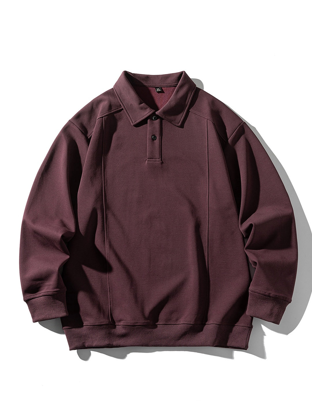 Stereo Segmentation Deconstruction Lapel Polo Shirt