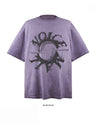 Liber Summer Neutral Printed Letter T-shirts