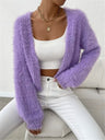 Plush Short Cardigans