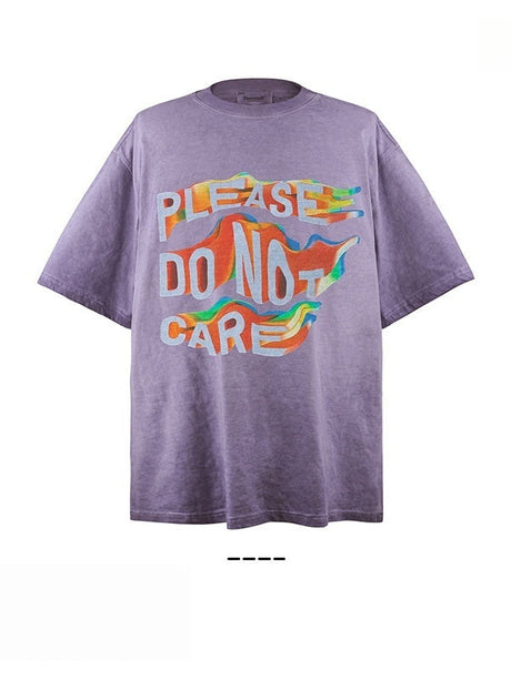 Liber Summer Neutral Printed Letter T-shirts