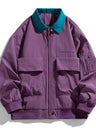 Liber Autumn Men's Color matching Jackets