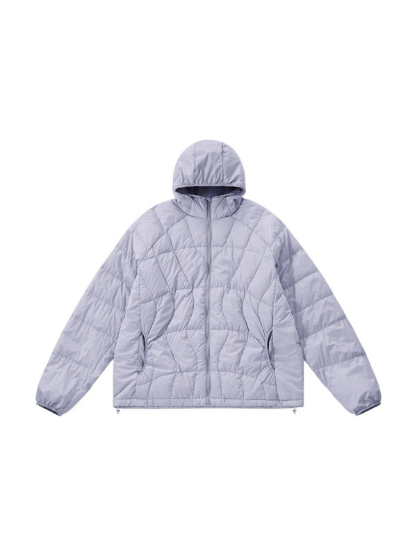 Dandelion Lightweight 90 Velvet Storage Down Hooded Jacket