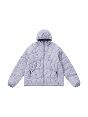 Dandelion Lightweight 90 Velvet Storage Down Hooded Jacket