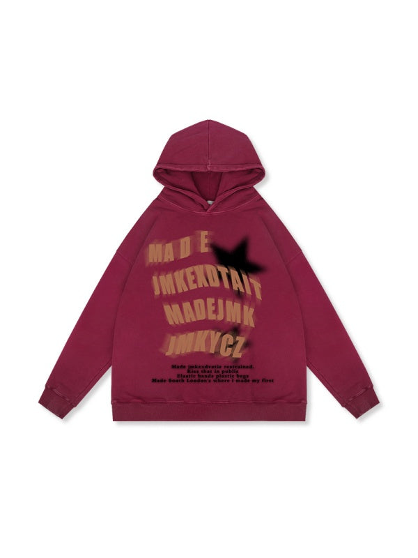 Liber Autumn Neutral wear Printed Star Sweatshirts&Hoodies