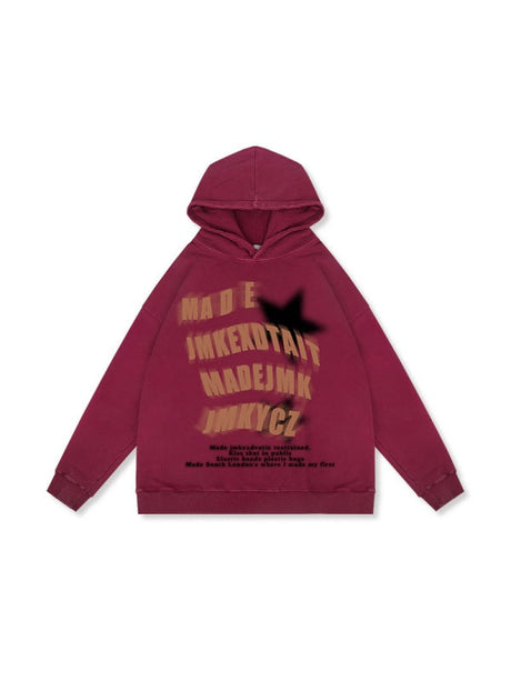 Liber Autumn Neutral wear Printed Star Sweatshirts&Hoodies