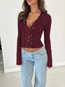 Liber Autumn Women's Mesh&Sheer Tops