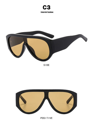 Full-rimmed Aviator Sunglasses