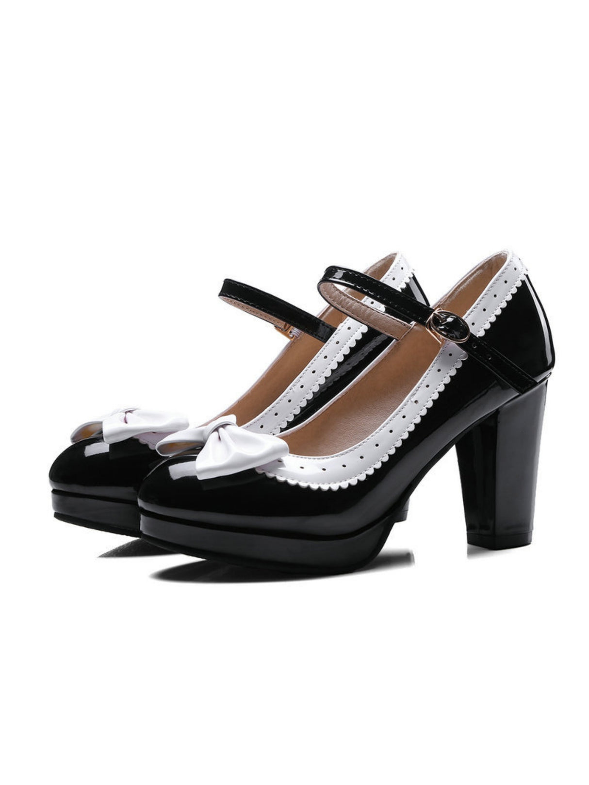 Bow-tie Platform High Heels