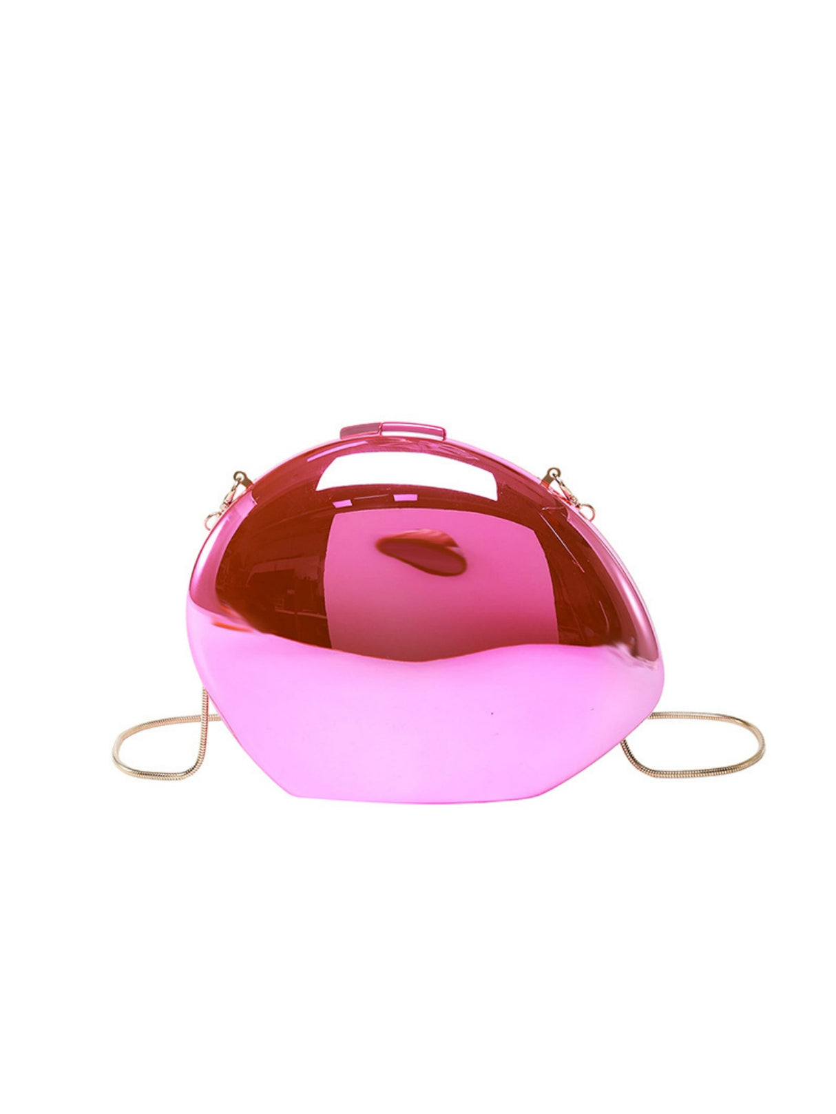 Mirrored Acrylic Evening Fashion Shoulder/Crossbody Bag