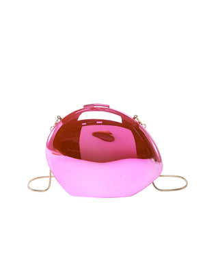 Mirrored Acrylic Evening Fashion Shoulder/Crossbody Bag