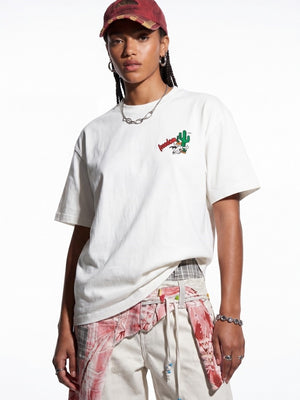 Printed Loose-fit T-shirts