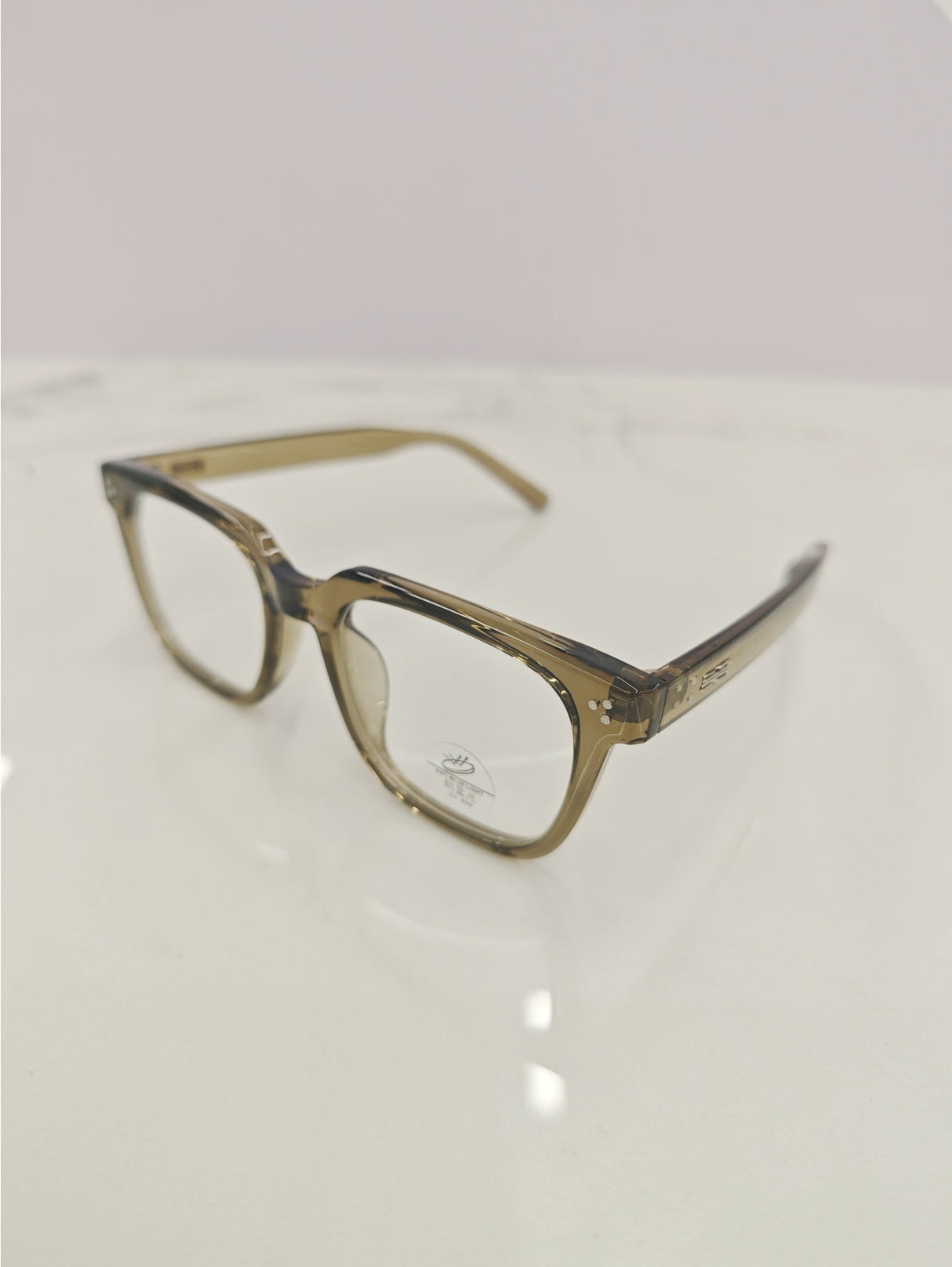 Semi-transparent Prescription Glasses