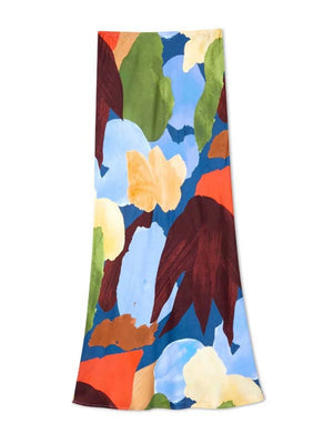 Printed Color Hip-hugging Parties Skirts