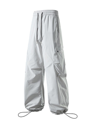 Water-repellent Straight-fit Cargo Trousers