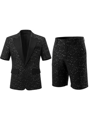 Glitter Party Suit 2-piece Sets Set