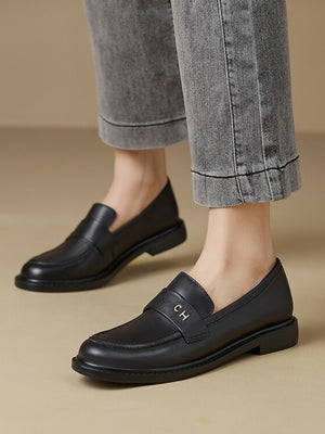 Colorful Patchwork Loafers