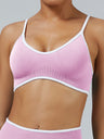 Seamless With Breast Pads Exercise Yoga Halter Bra Vest
