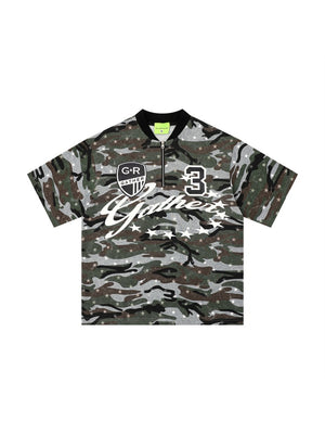 Full Print Star Camouflage T-shirts