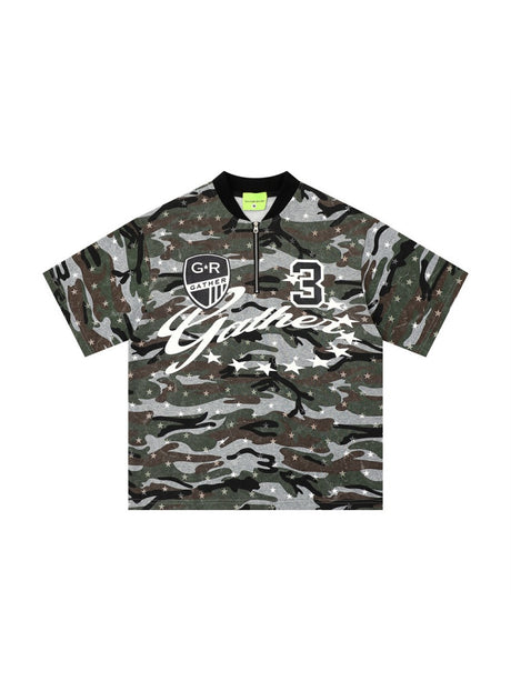 Full Print Star Camouflage T-shirts