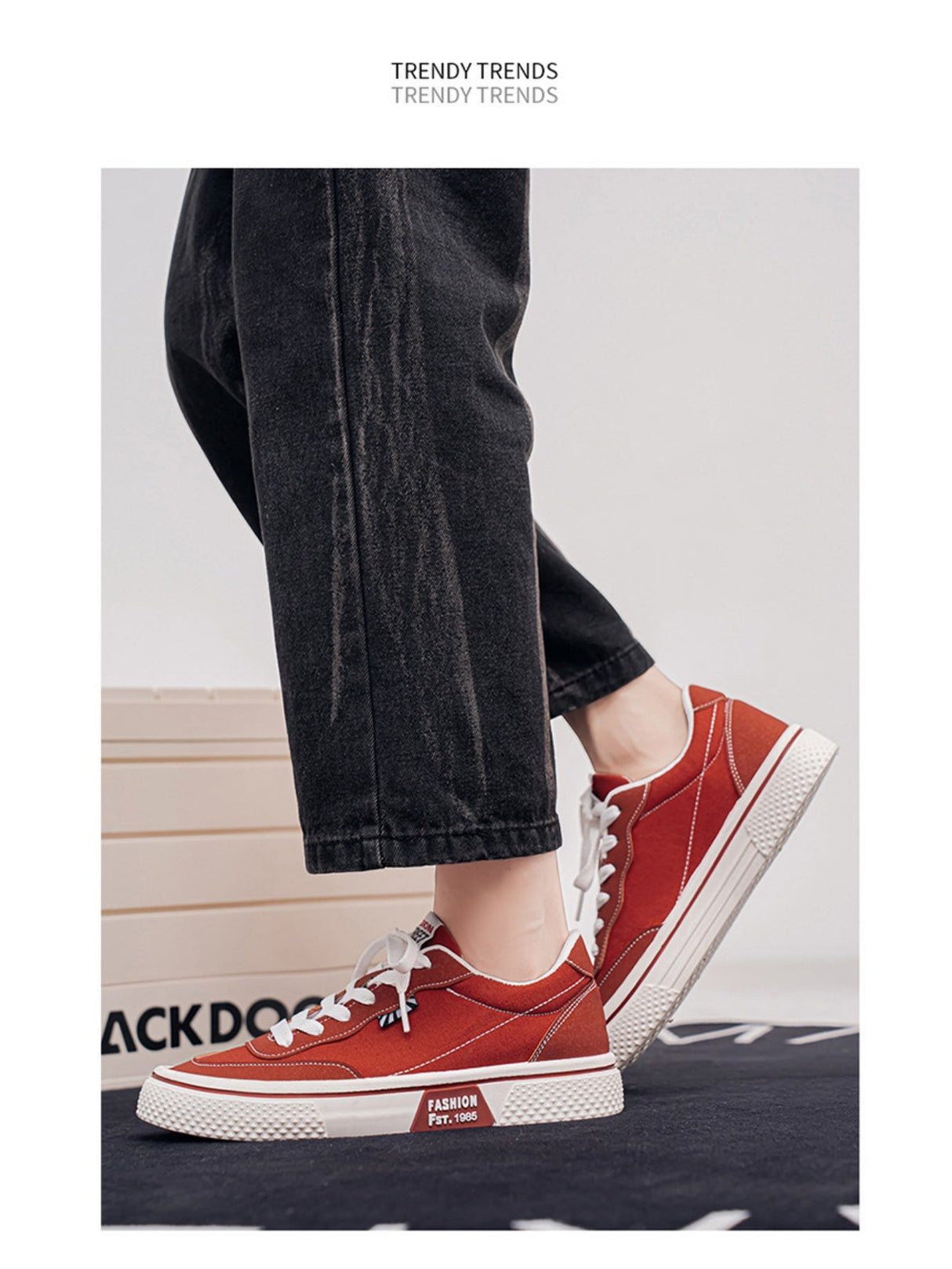 Liber Four Seasons Colorblock Men's Casual Sports Shoes