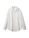 Retro Simplicity Loose-fit Shirts