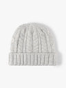 Jacquard Thick-Knit Beanie, Thermal Winter Hat, Warm Fleece-Lined, One Size