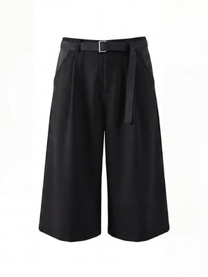 Cleanfit Patchwork 7 Points Dress Pants Shorts