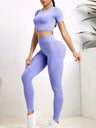 Seamless Buttock Lifting, Tight Fit, Breathable Women's Yoga Set