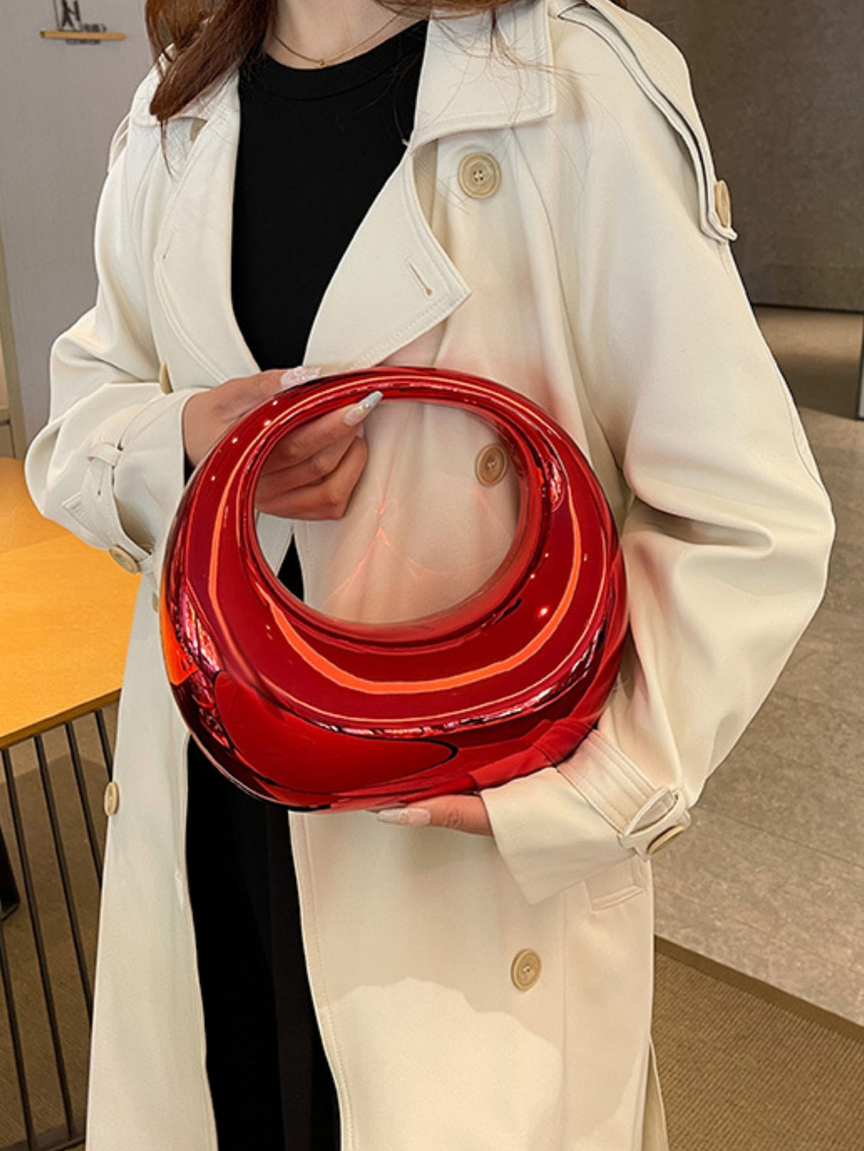 Evening Handbag Acrylic Crossbody Bag