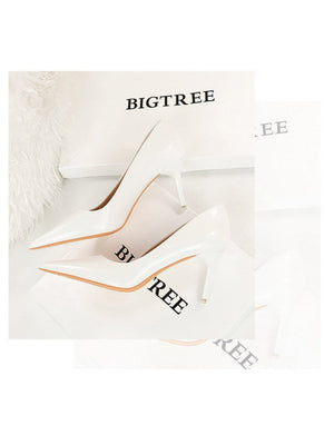 Liber Spring and autumn women's high heels
