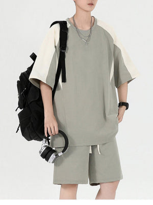 Loose-fit Quick-drying 2-piece Sets Set