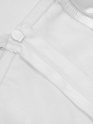 Robe de soirée à sequins et fleurs 3D, jupe en résille, robe moulante bustier maxi