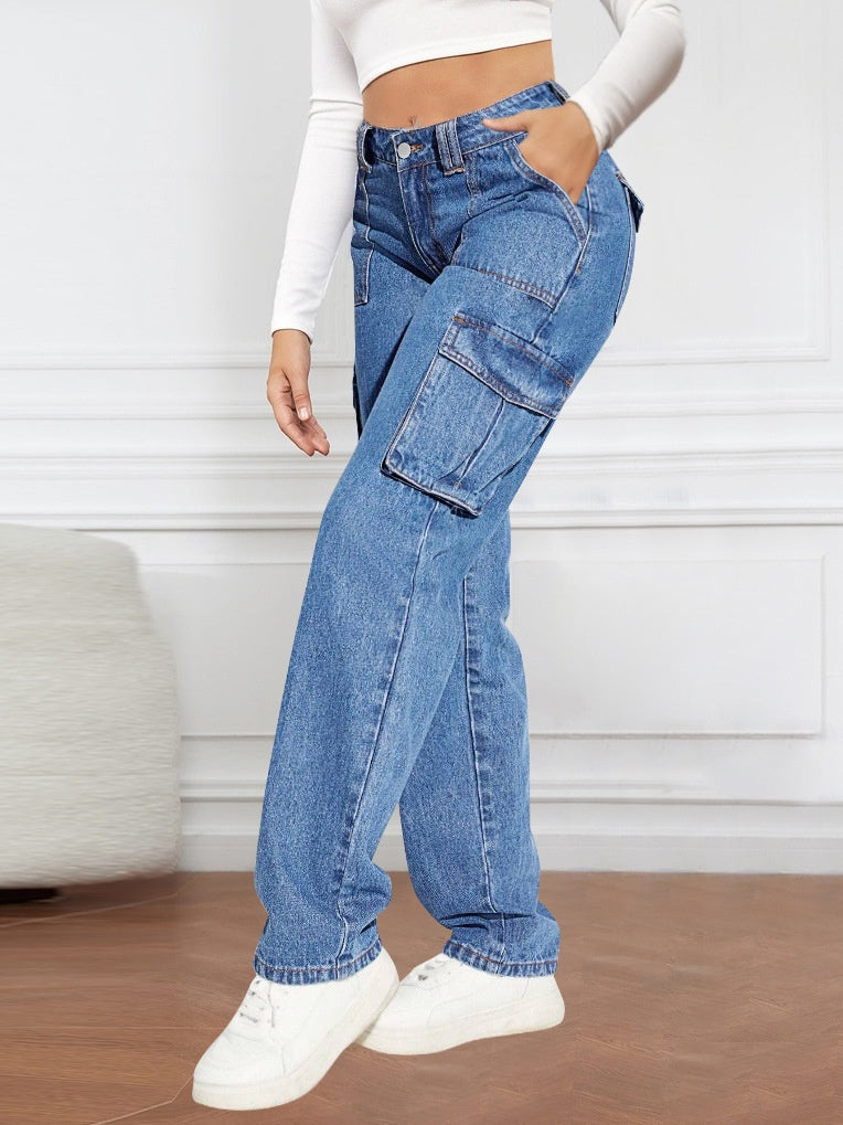 Liber Summer Women's Solid Color Jeans