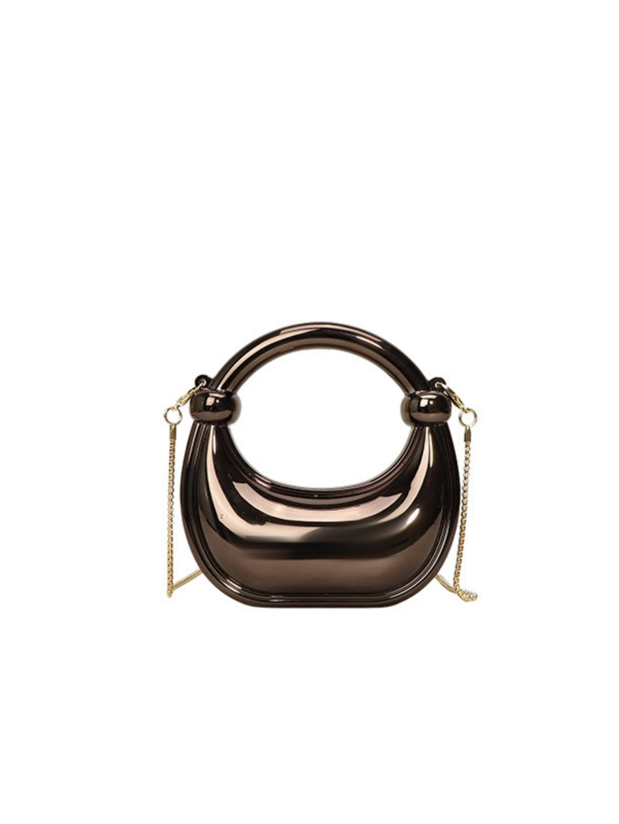 Chain Banquet Wristlet Rope Knot Handbag Acrylic Crossbody Bag