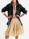 Multi-story Straps Sweet Short Skirt