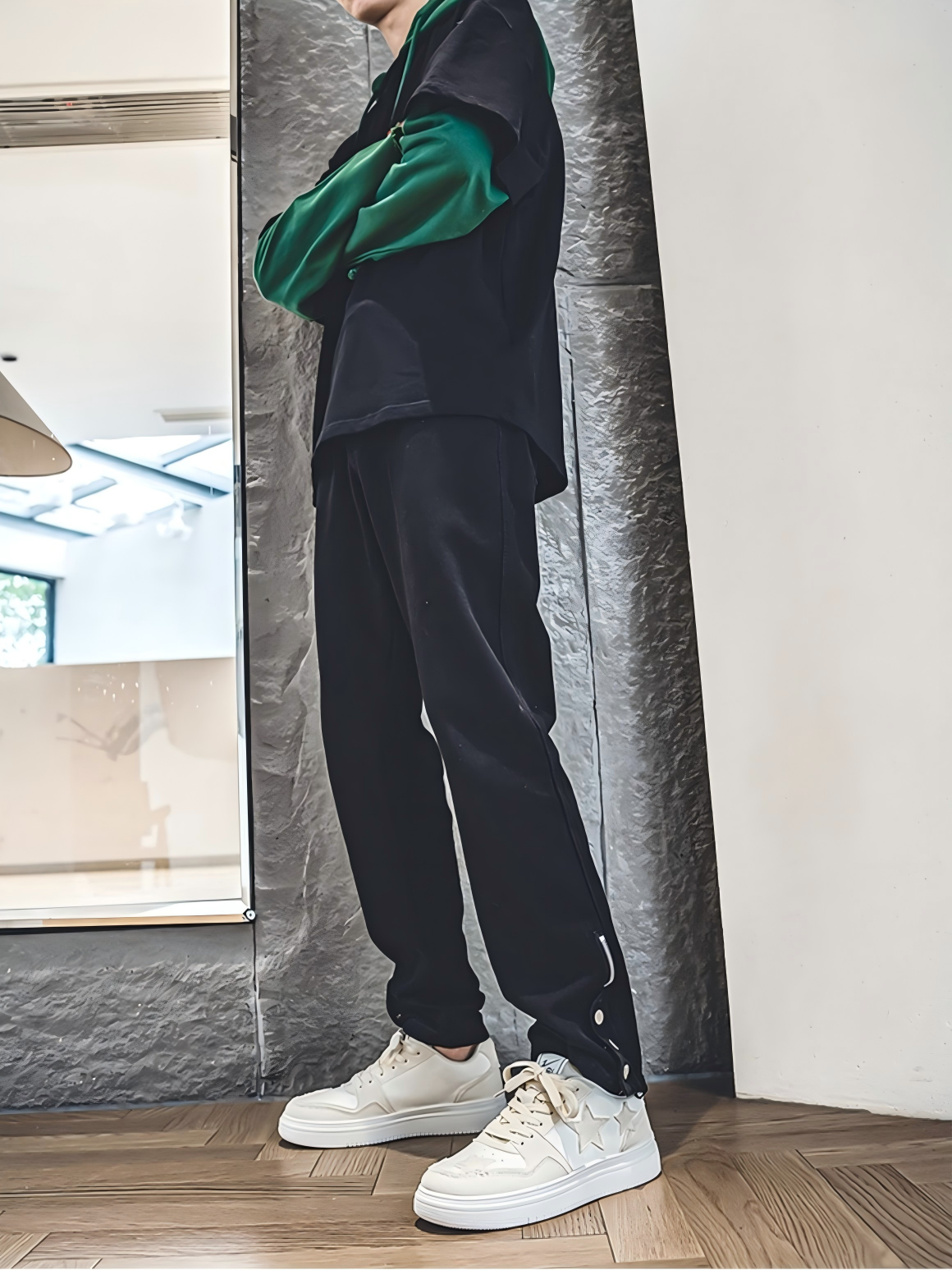 Liber Four Seasons Five-Pointed Star Men's Casual Sneakers