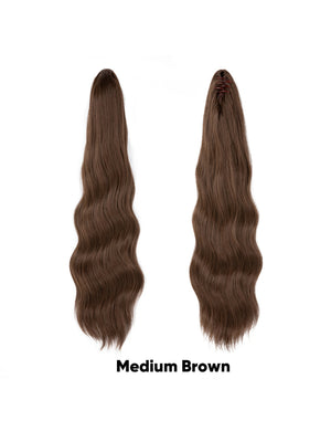 Big Wavy Ponytail Hair Extension Wig