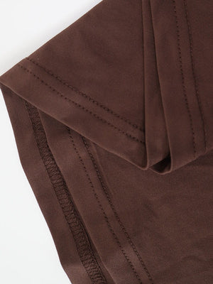 Long-sleeved Open Back Fishtail Character Cocktail Maxi Dress