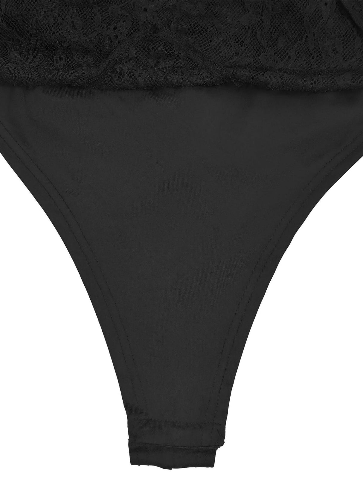 Abendkleid mit Spitzenbesatz, durchsichtiges rückenfreies Camisole, Maxikleid
