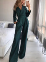 Brother-in-law Long Sleeve Pocket Jumpsuits